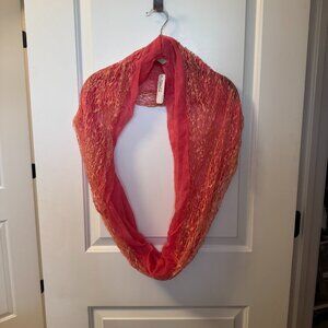 NWT Charming Charlie Pinkish/Orangish Scarf